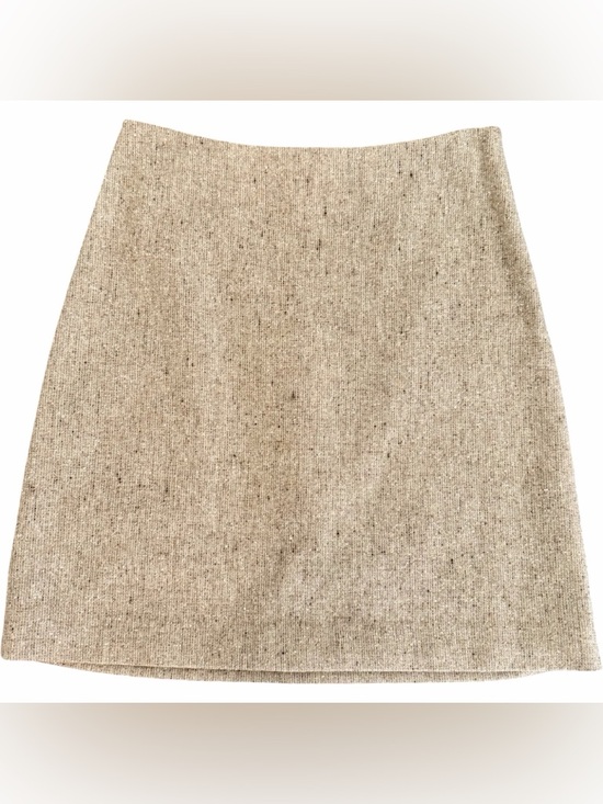 Theory Easy Wool Mini Skirt Size 0 NWOT - Picture 3 of 12